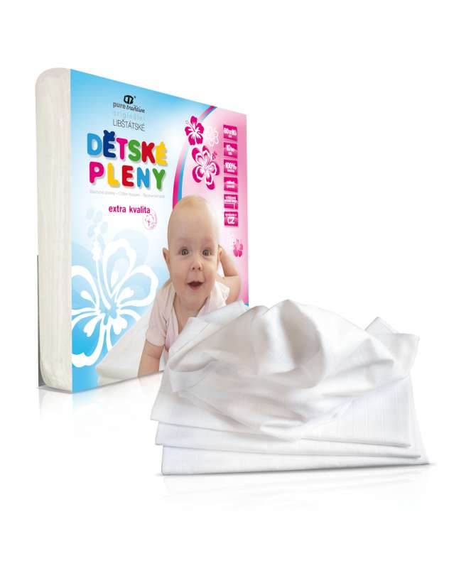 LTZ Plena látková Extra 80x80 bílá , 10 ks